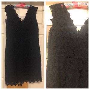 Lilly Pulitzer Navy Butterfly Lace Dress